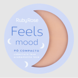 Pó Compacto Feels Mood Cor PC05 Ruby Rose