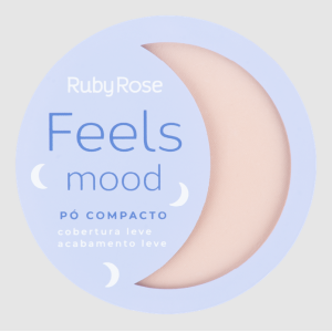 Pó Compacto Feels Mood Cor PC44 Ruby Rose