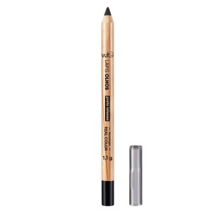 Lápis Olhos Preto Intenso Madeira Apontável Vult