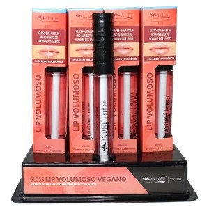 Box 32 Gloss Lip Volumoso 01 Max Love Ácido Hialurônico 5ML
