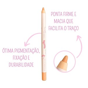 Lápis de Olhos Melu Nude Caramel Ruby Rose