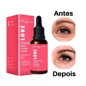 Sérum Facial Rétinol Colágeno e Elastina Max Love 30 ml