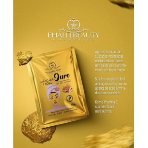 Máscara Facial Ouro Phállebeauty 10 ml