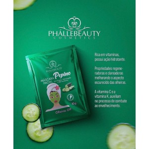 Máscara Facial Pepino phallébeauty 10 ml