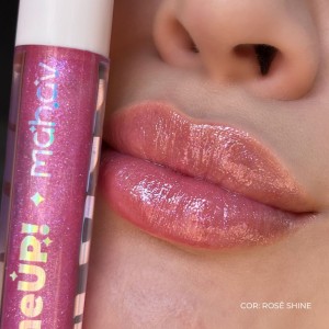 Gloss Labial Shine Up Rosê Shine Mahav