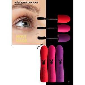 Máscara de Cílios Power Curva Peel Off Start Collection Playboy