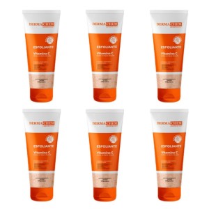 Box 6 Esfoliante Gel Vitamina C Anti-idade Dermachem 100 G