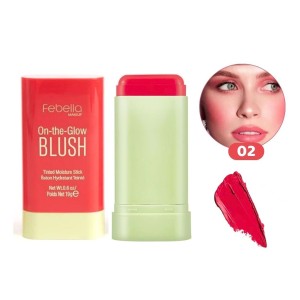 Blush Stick On The Glow Cor 02 Febella