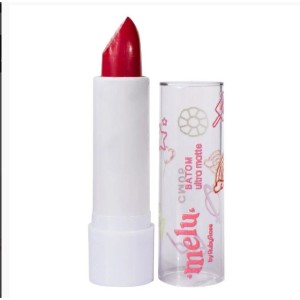 Batom Ultra Matte Melu CM19 Ruby Rose