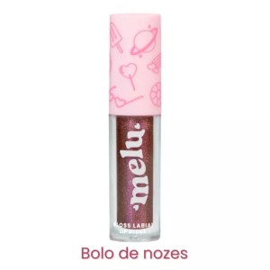 Gloss Labial Melu Bolo de Nozes Ruby Rose