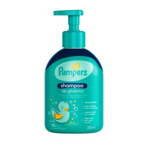 Shampoo Líquido Infantil de Glicerina Pampers 200 ml