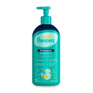 Shampoo Líquido Infantil de Glicerina Pampers 400 ml