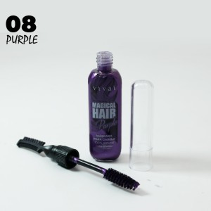 Máscara Temporária p/ Cabelo Magical Hair 08 Roxo Vivai