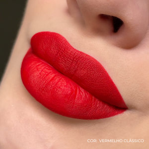 Batom Stick Comfort Vermelho Clássico Mahav